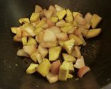 炊飯器で簡単★りんごとさつま芋のケーキ作り方1写真