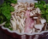 キノコとほうれん草のグラタン作り方1写真
