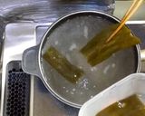 昆布とかつお節+いりこの出汁作り方2写真