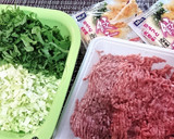 袋活用！【やみつき！カレー風味ぎょうざ】作り方1写真