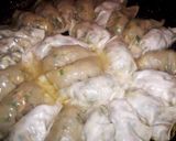 袋活用！【やみつき！カレー風味ぎょうざ】作り方13写真