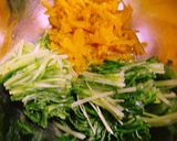 水菜とツボ漬けのおひたし作り方5写真