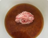 鰹出汁ピリ辛つけ麺！作り方1写真