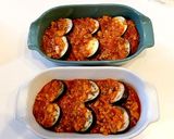 茄子と秋野菜のミートソースグラタン作り方4写真