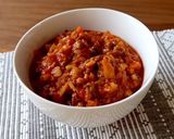 茄子と秋野菜のミートソースグラタン作り方1写真
