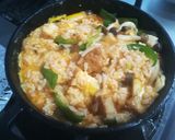 鍋焼きキムチライス作り方3写真
