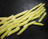簡単！アスパラとハムのチーズ和え作り方2写真