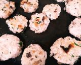 簡単！れんこんでシャリッと鶏バーグ作り方4写真