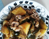 簡単に♪じゃがいもと豚肉のほっくり煮物作り方5写真