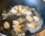簡単、時短料理【白菜とホタテのサッと煮】作り方2写真