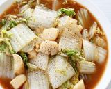 簡単、時短料理【白菜とホタテのサッと煮】作り方7写真