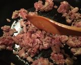 茄子とピーマン豚肉のガパオ風 飯作り方4写真