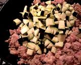 茄子とピーマン豚肉のガパオ風 飯作り方5写真