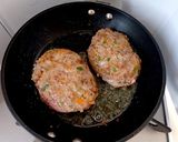 【野菜たっぷり】本格♪おろしハンバーグ作り方5写真