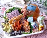 常備菜とサワラ西京焼 メタボ弁当 詰め方作り方8写真