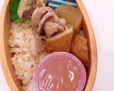 中学生 サワラ西京焼き 可愛いお弁当作り方3写真