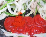 別茹で不要♪ツナのワンポットナポリタン作り方3写真