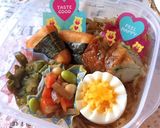 中学生 牛丼 簡単 詰め方 女子弁当作り方4写真