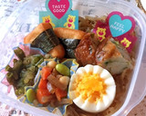 中学生 牛丼 簡単 詰め方 女子弁当作り方4写真