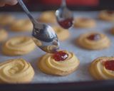 絞り出しクッキー（苺ジャムクッキー）作り方25写真