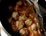 ひき肉と豆腐の団子のトマトソース煮込み作り方5写真