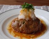 【野菜たっぷり】本格♪おろしハンバーグ作り方8写真