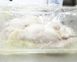 鶏もも･鶏むねの蒸し鶏の旨みで！卵スープ作り方6写真