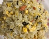 にんにく香る鮭茶漬けの素でチャーハン♪作り方9写真