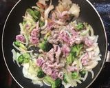 塩ダレ×カレー粉で豚肉とブロッコリー炒め作り方3写真