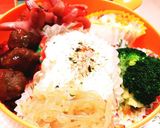 ま〜るいお弁当箱への挑戦作り方7写真