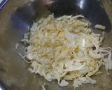 キャベツと竹輪のマヨポン和え作り方1写真