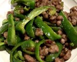 ピーマンとひき肉炒め 超簡単な青椒肉絲作り方11写真