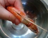 海老とブロッコリーのトマトクリームパスタ作り方3写真