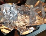 放置！ホタテときのこの味噌バターホイル焼作り方2写真