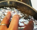 放置！ホタテときのこの味噌バターホイル焼作り方9写真