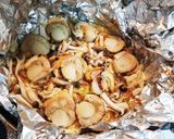 放置！ホタテときのこの味噌バターホイル焼作り方11写真