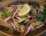 簡単絶品♬イカとセロリのレモン風味作り方8写真