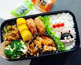 キャラ弁＊アンパンマン＊こにぎり弁当作り方4写真
