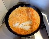 簡単♪秋野菜のトマトクリームリゾット作り方3写真
