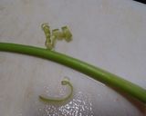 サツマイモ茎の下処理作り方1写真