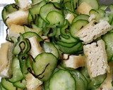 ☆きゅうり・油揚げ・塩昆布の酢の物☆作り方3写真