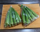 梅とオクラのパスタ作り方1写真