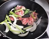 簡単!酢:麺つゆ=1:1 豚と野菜炒め作り方1写真