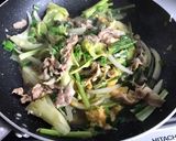 簡単!酢:麺つゆ=1:1 豚と野菜炒め作り方4写真
