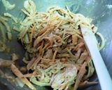 千切り野菜の味噌お焼き作り方3写真