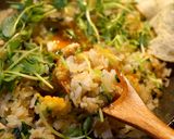 再現以上！陽菜ののり塩すごもりチャーハン作り方10写真
