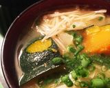 ほっこりかぼちゃのお味噌汁作り方6写真