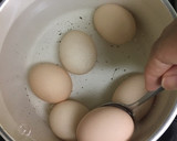 温泉たまごを作り置き☆買いたての卵で作り方3写真
