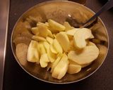 甘さ控えめ林檎プリンタルト作り方1写真