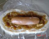 カレーの次の日は・・【ナンカレードッグ】作り方4写真